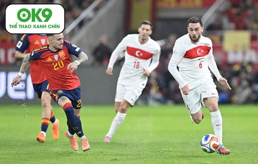 Trận hòa kịch tính 2-2 giúp Tây Ban Nha giành ngôi đầu bảng E, chắc suất tham dự World Cup 2026.